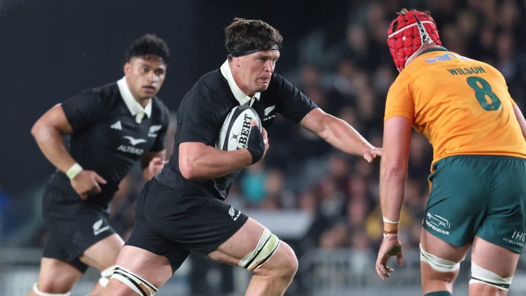 Scott Barrett volvió a los All Blacks y fue clave en la victoria ante Australia