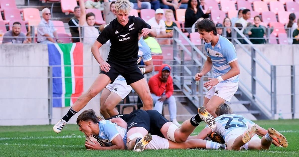 Histórico triunfo de Los Pumitas ante Nueva Zelanda en el Rugby Championship M-20