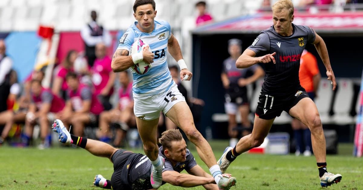 Los Pumas 7's comenzaron el Seven de Burdeos con triunfo y caída
