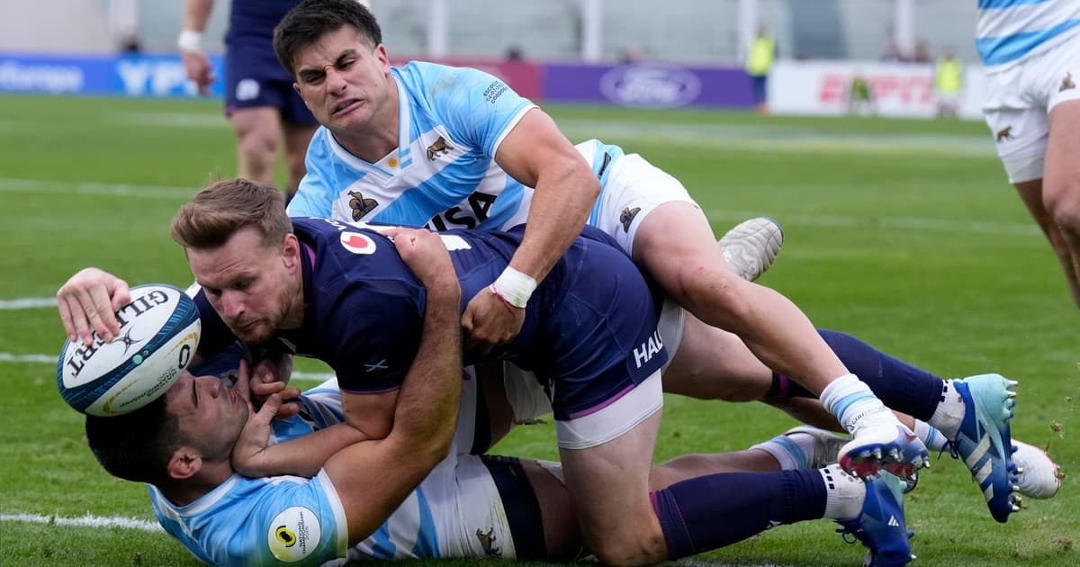 Debut amargo para Los Pumas: derrota ante Escocia en Córdoba por el Nations Championship