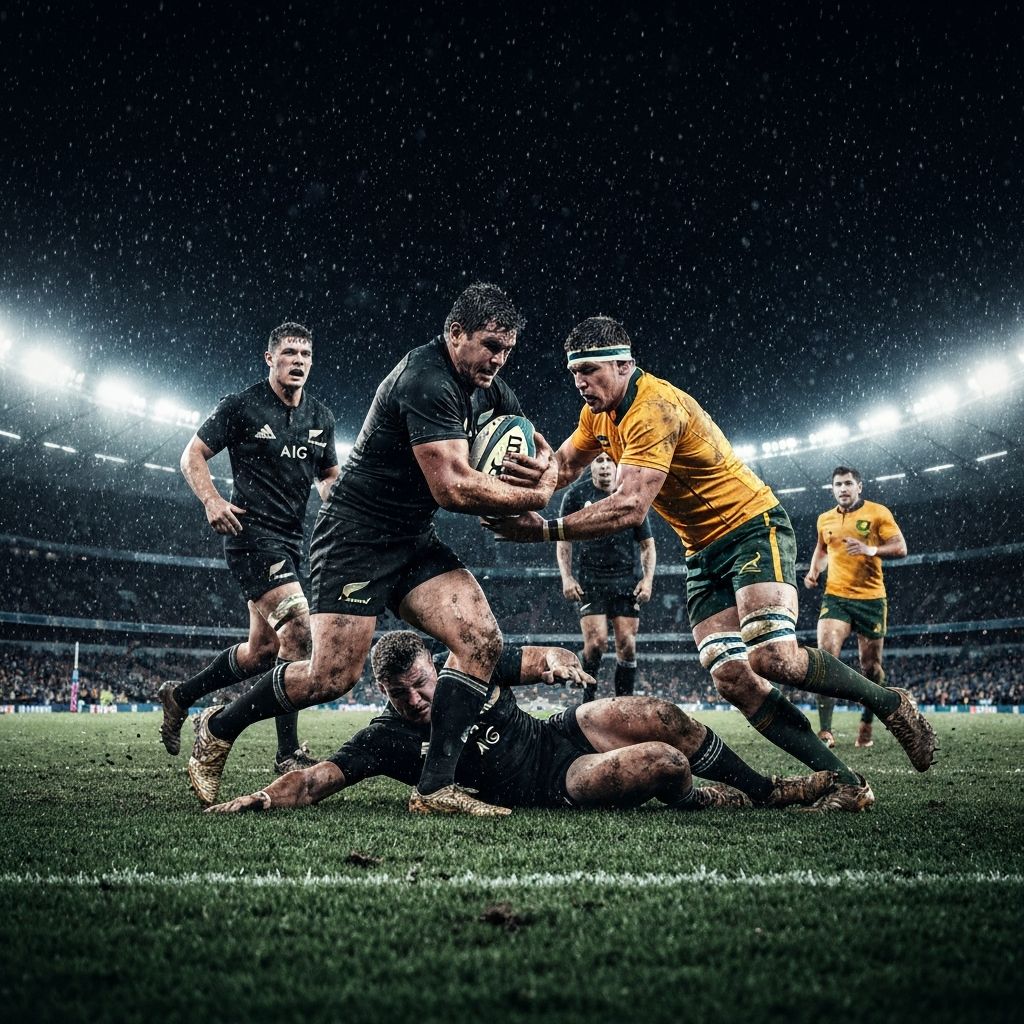 Nueva Zelanda domina a Sudáfrica en un clásico épico del Rugby Championship