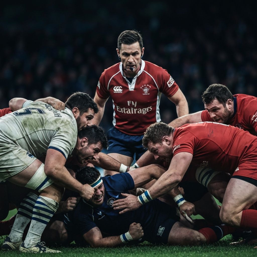 World Rugby introduce nuevas reglas para el scrum